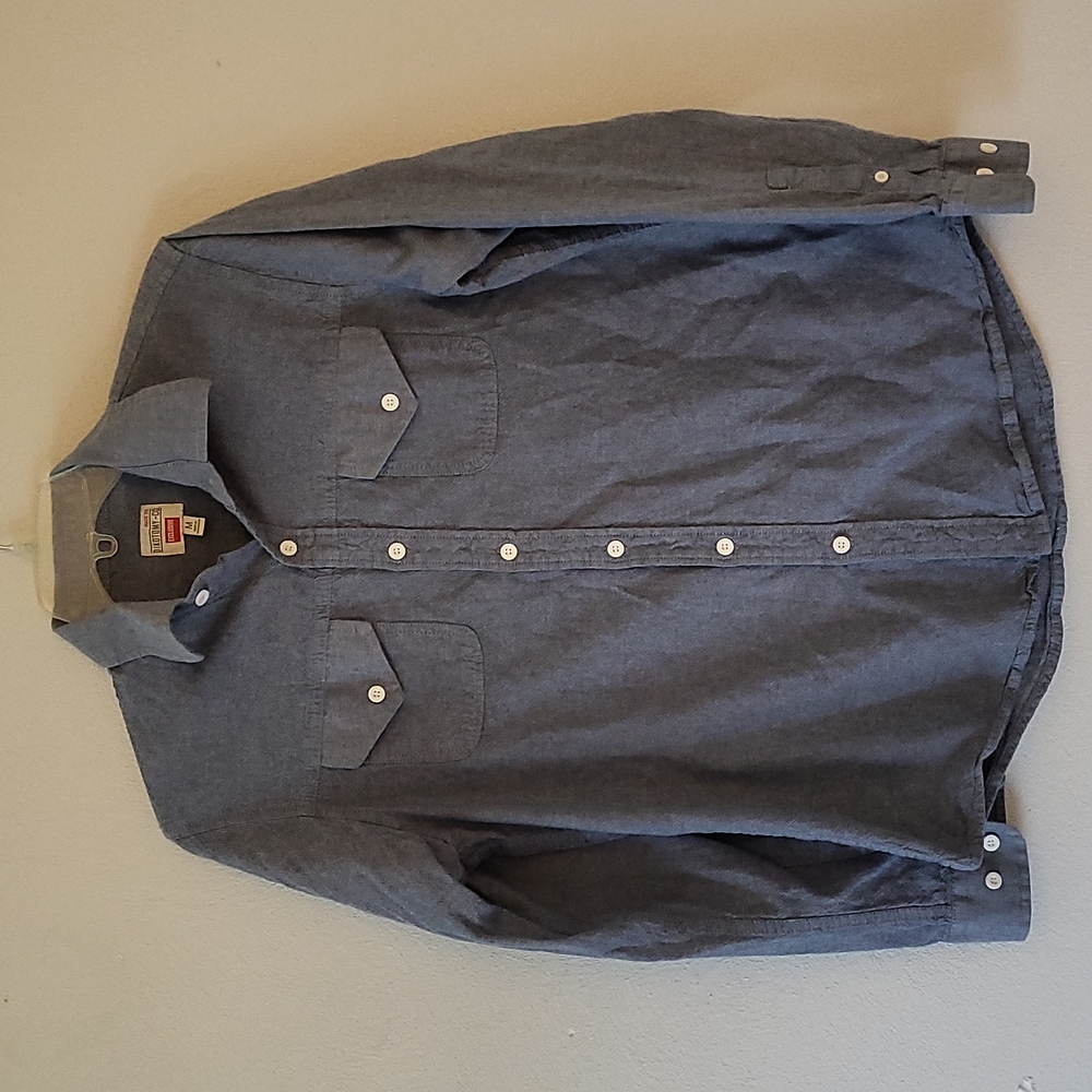 Dikotomy Co chambray shirt medium